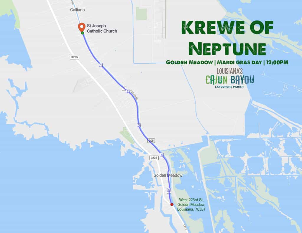 Krewe of Neptune LA Cajun Bayou