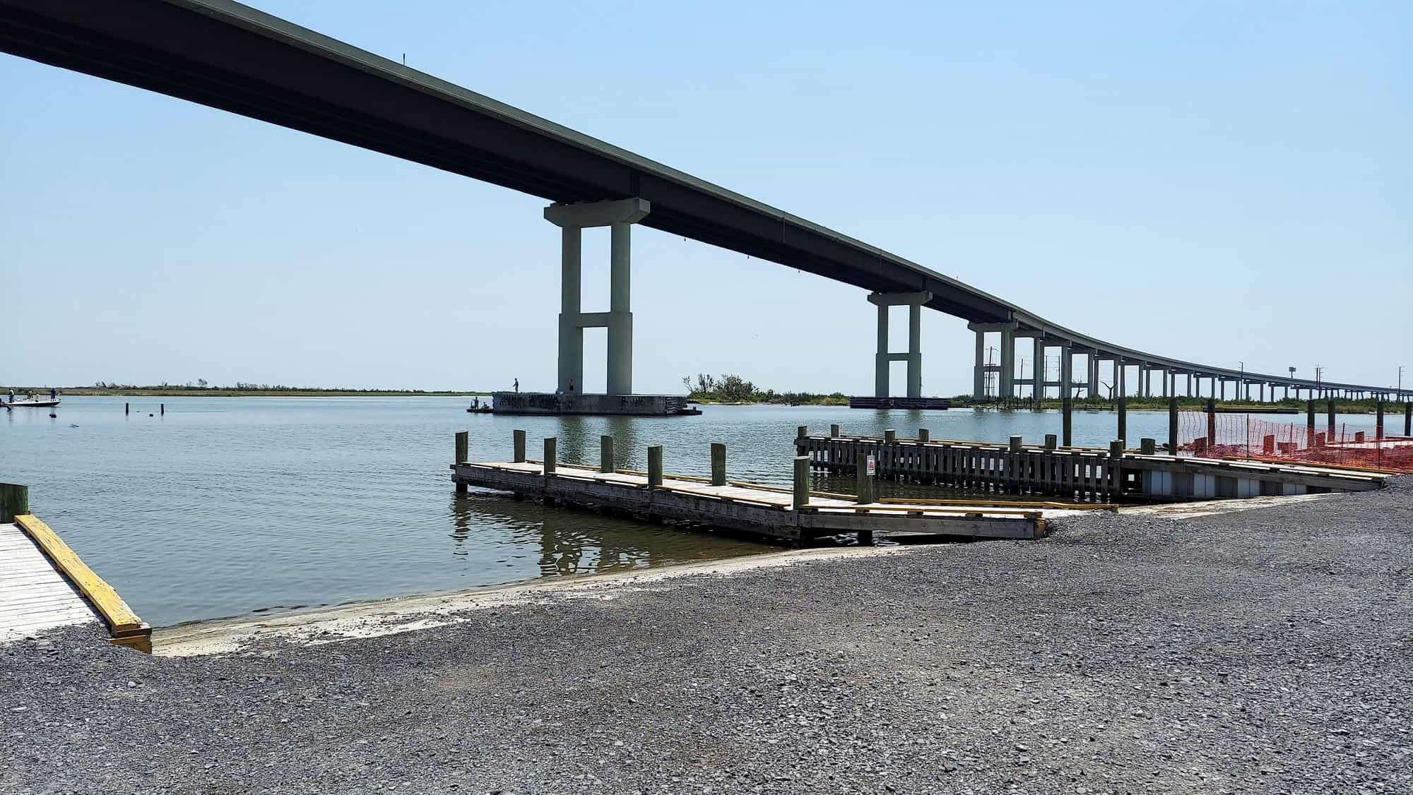 Leeville Boat Launch LA Cajun Bayou