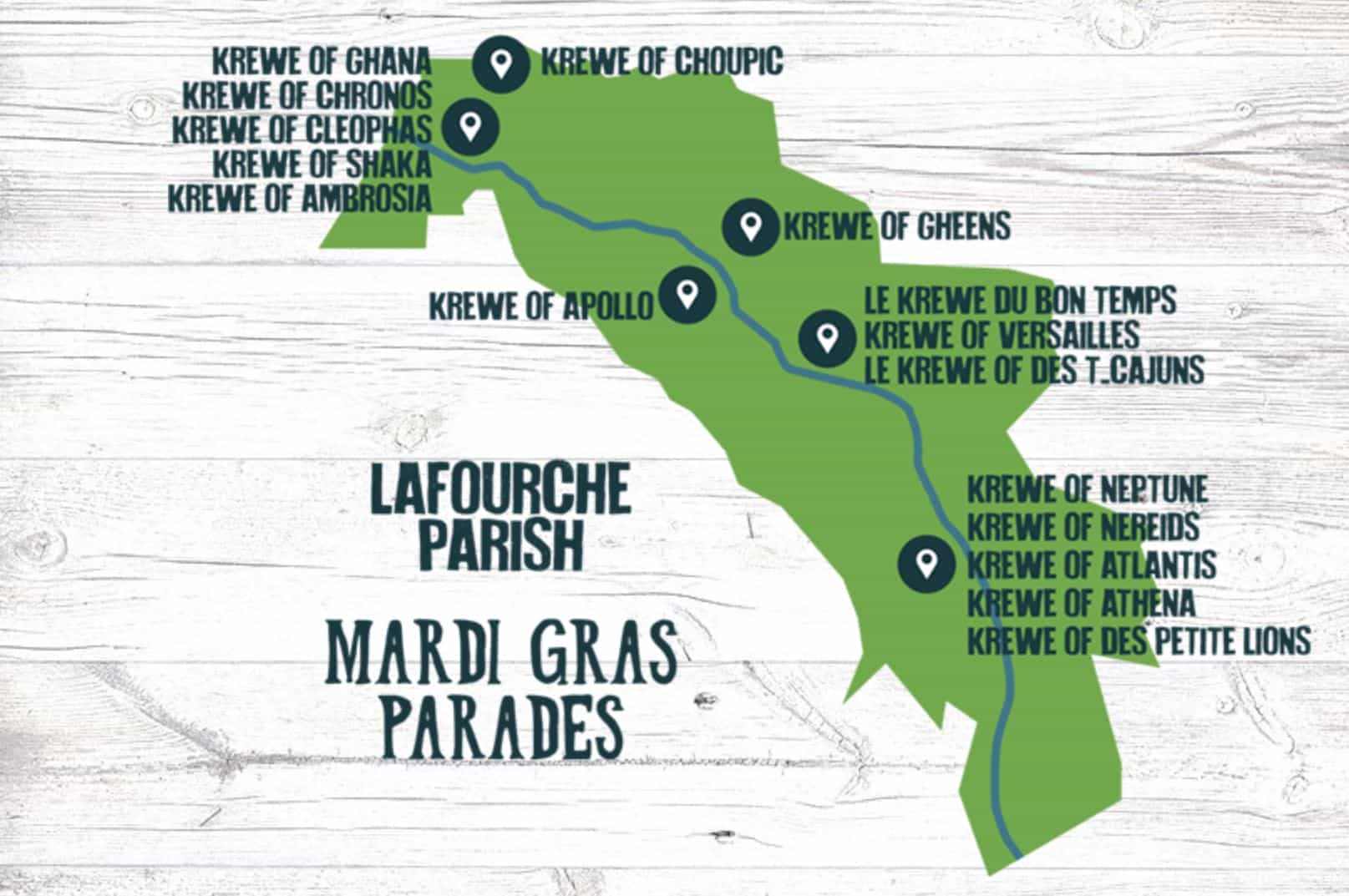 Cajun Bayou Mardi Gras 2020