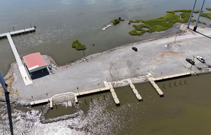 Leeville Fishing Pier- Louisiana's Cajun Bayou