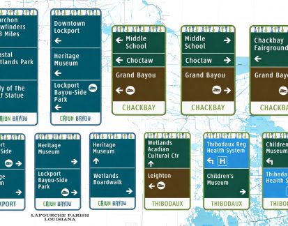 Louisiana's Cajun Bayou Tourism Unveils Wayfinding Signage Project
