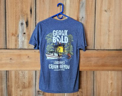 Every Detail Tells a Story: Inside the New Cajun Bayou Food Trail T-Shirt